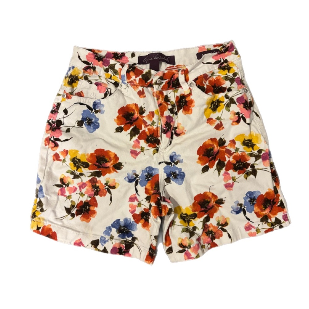Ladies’ Floral Print Shorts Size 6